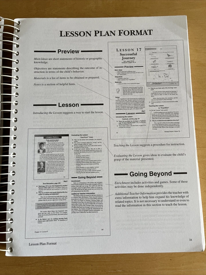 Bob Jones BJU HERITAGE STUDIES 3 SWEET LAND OF LIBERTY Teacher gd. homeschooling - Image 4 of 4