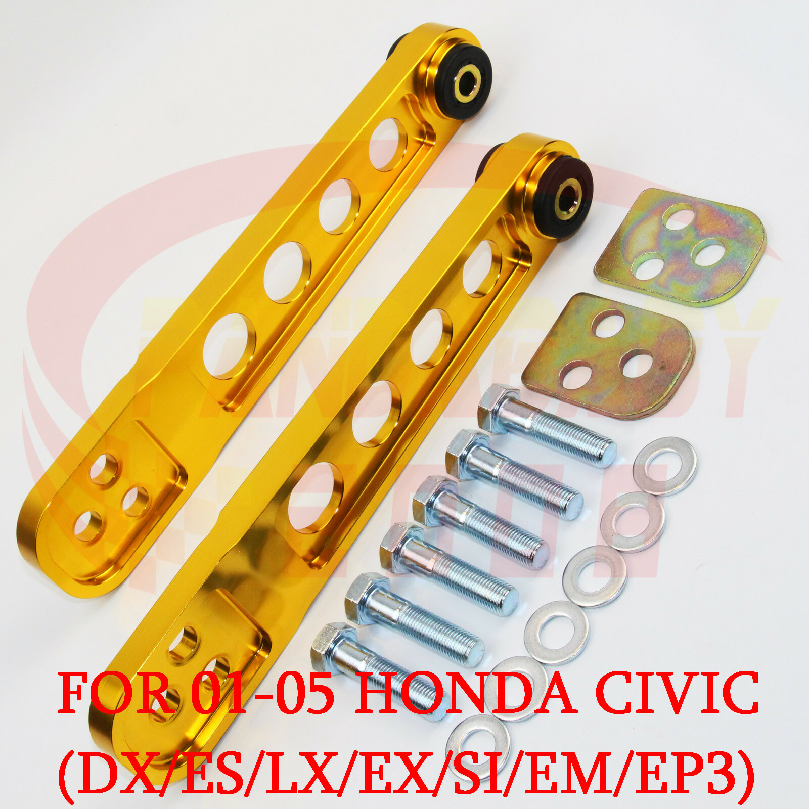 FOR 20012005 HONDA CIVIC ES DX LX EM SI EP3 REAR LOWER SUSPENSION CONTROL ARM G eBay