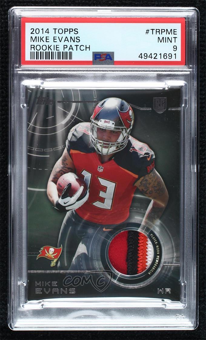 Mike Evans Topps Rookie Patch #TRPME Base