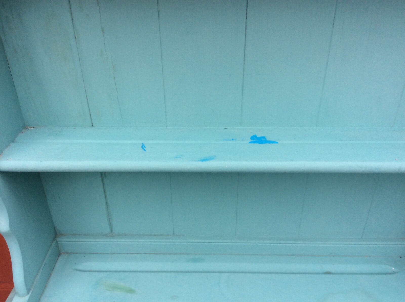 OLD WELSH DRESSER Solid timber eBay