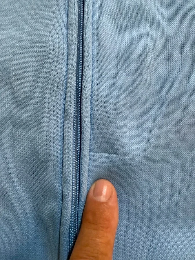 Sudadera Allen Iverson I3 Limited Reebok Mujer M Azul Cremallera Manga Larga Y2K. Foto 3 de 4