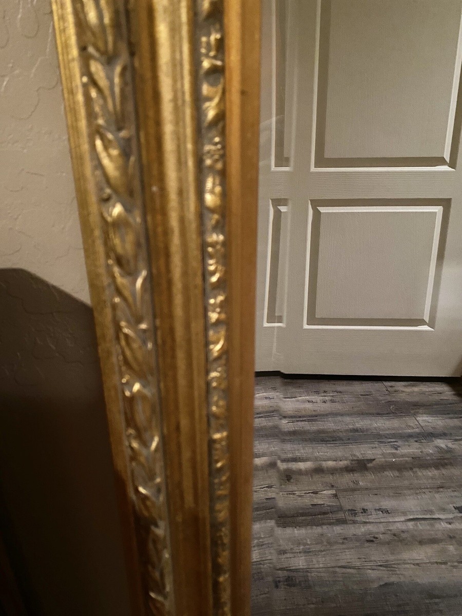 LARGE vintage wood windsor Art & Mirror company. | eBay