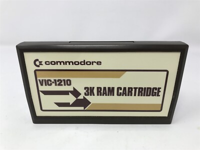 3K Ram Cartridge - Commodore VIC-20 - Game Cart only - VINTAGE Game RARe