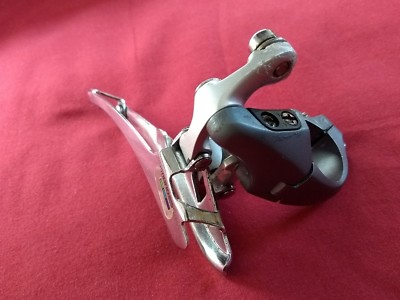 Dérailleur Avant Shimano 600 FD-6401 Tri Couleur - Vintage Course - Pince 28,6 Mm
