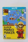2015 Super Mario Maker For Nintendo Wii U Sealed Game With Booklet