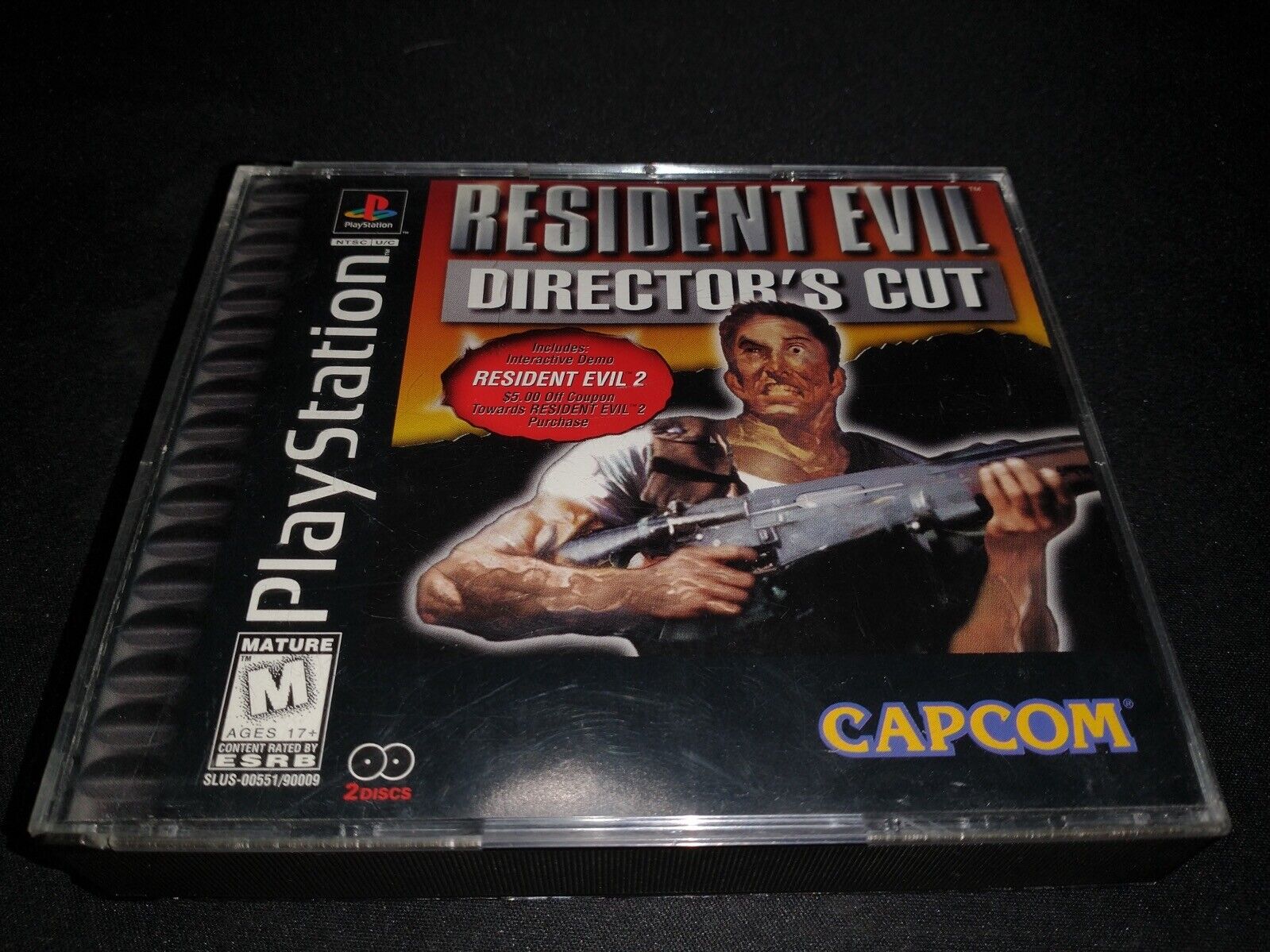 Resident Evil Director's Cut - Sony Playstation 1 PS1 PSX - Editorial use  only Stock Photo - Alamy