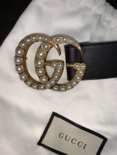 100 AUTHENTIC With Receipt Gucci Pearl Belt