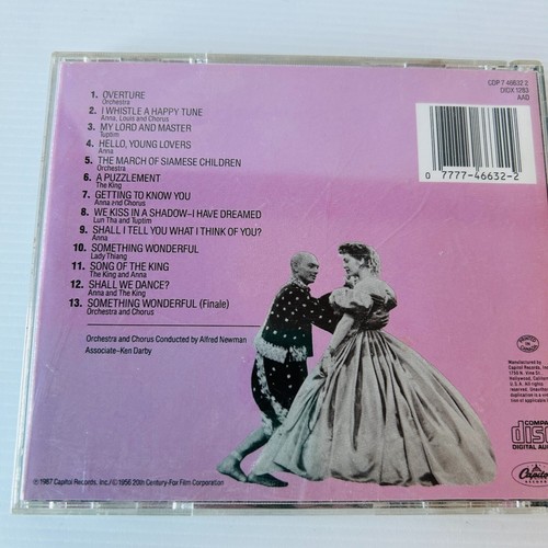 The King And I Rodgers And Hammerstein CD 1987 Original Soundtrack 1956 USA - Picture 4 of 4