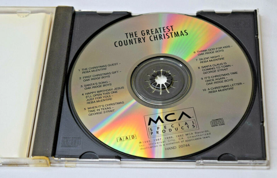The Greatest Country Christmas Volume 2 Various CD 1982-1993 Foto 3 de 4