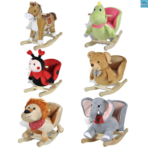 Animal A Bascule Bebes Jouet D Enfants Chambre Maison Siege Du Jouet A Bascule Ebay