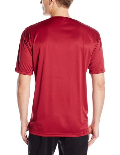 WSI Microtech Loose Short Sleeve Shirt, Cardinal Red, Size: Medium - Picture 2 of 2
