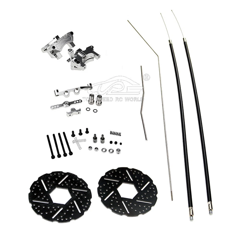 Front Wheel Cable Brake System Set in US for 1/5 HPI Baja 5B 5T SS 5SC ROVAN KM - Image 3 of 4