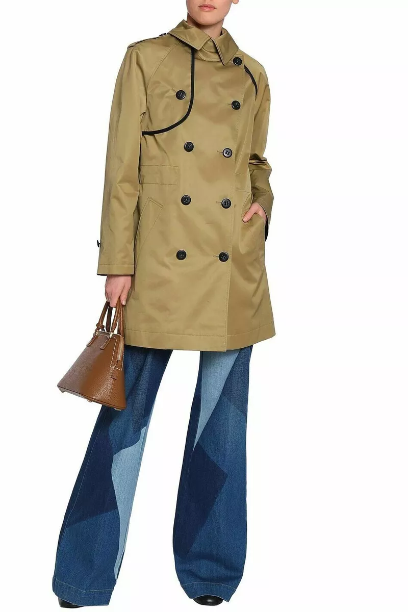 Coach cotton trench coat clearance