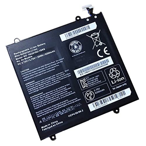 Batteria XITAIAN PA5218U-1BRS 3.75V 5200mAh per Toshiba Excite A204