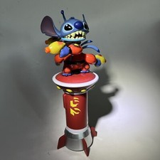 Disney Stitch Battery Operated Light Up Spinning Toy