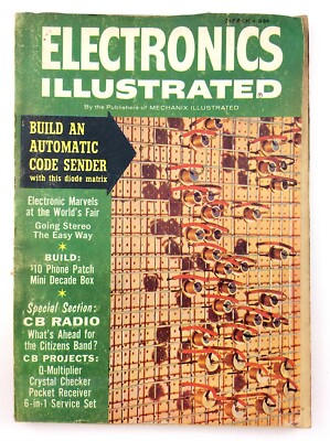 Electronics Illustrated Mechanix March 1964 Magazine Automatic Code Sender M033