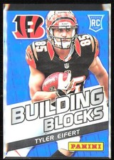 Tyler Eifert 2013 Panini Prizm Blue Building Blocks #24 Football Card!