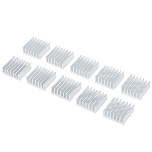 10pcs 14*14*6mm Aluminum heatsink electronic chip radiator cool ZC - Afbeelding 6 van 8