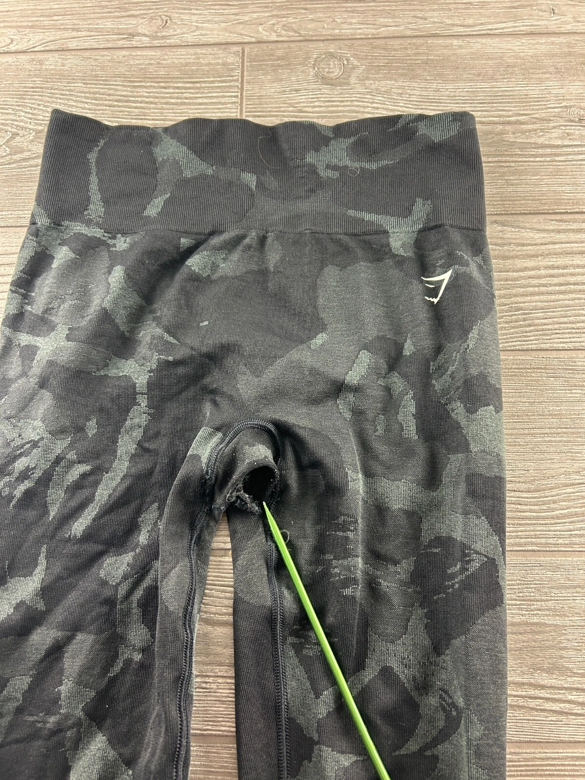 gymshark adapt seamless camo scrunch butt leggings