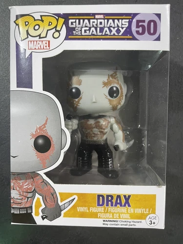 Funko POP! Marvel Guardians of the Galaxy - Drax #50 *Damaged Boxes*New*Vaulted*