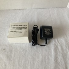 NEW AC Power Adapter for Omron Model #HEM-ADPT1 Digital Blood Pressure Monitor.