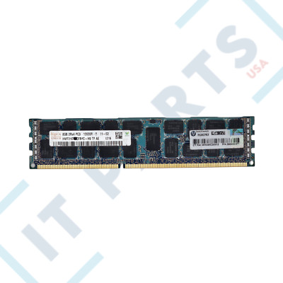 HP 500205-071 8GB PC3-10600R MEMORY - 500662-B21, 500205-001 