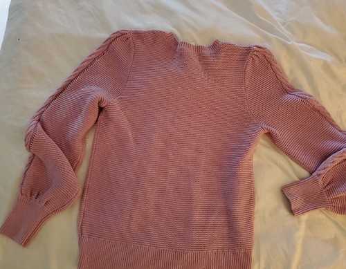 Ralph Lauren Black Label Cable Knit Pullover Sweater NEW NWT Lilac/Primrose Prep - Picture 12 of 14