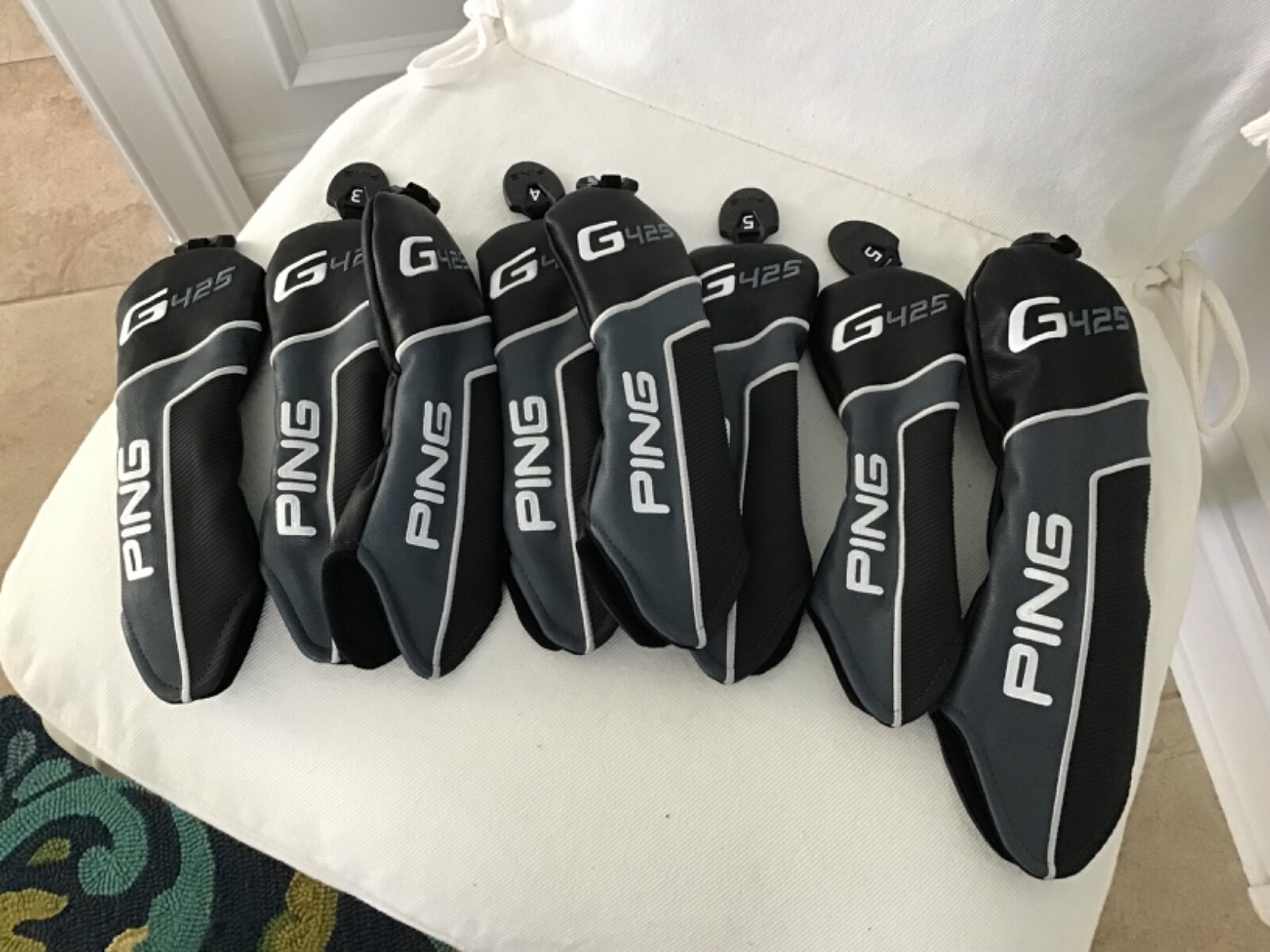 Brand New Ping Golf G425 Set of 8 Headcovers !!! eBay