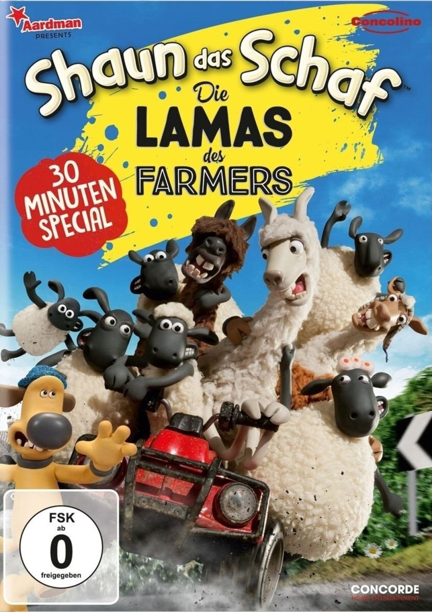 Shaun das Schaf - Die Lamas des Farmers (DVD) John Sparkes Justin Fletcher