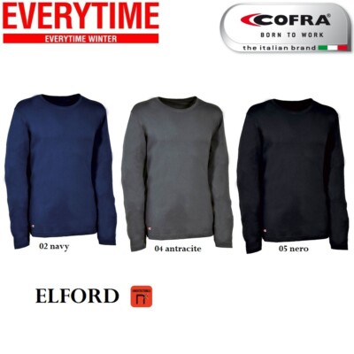 T-Shirt Arbeit 100% Baumwolle COFRA ELFORD Bau Industrie Logistik 