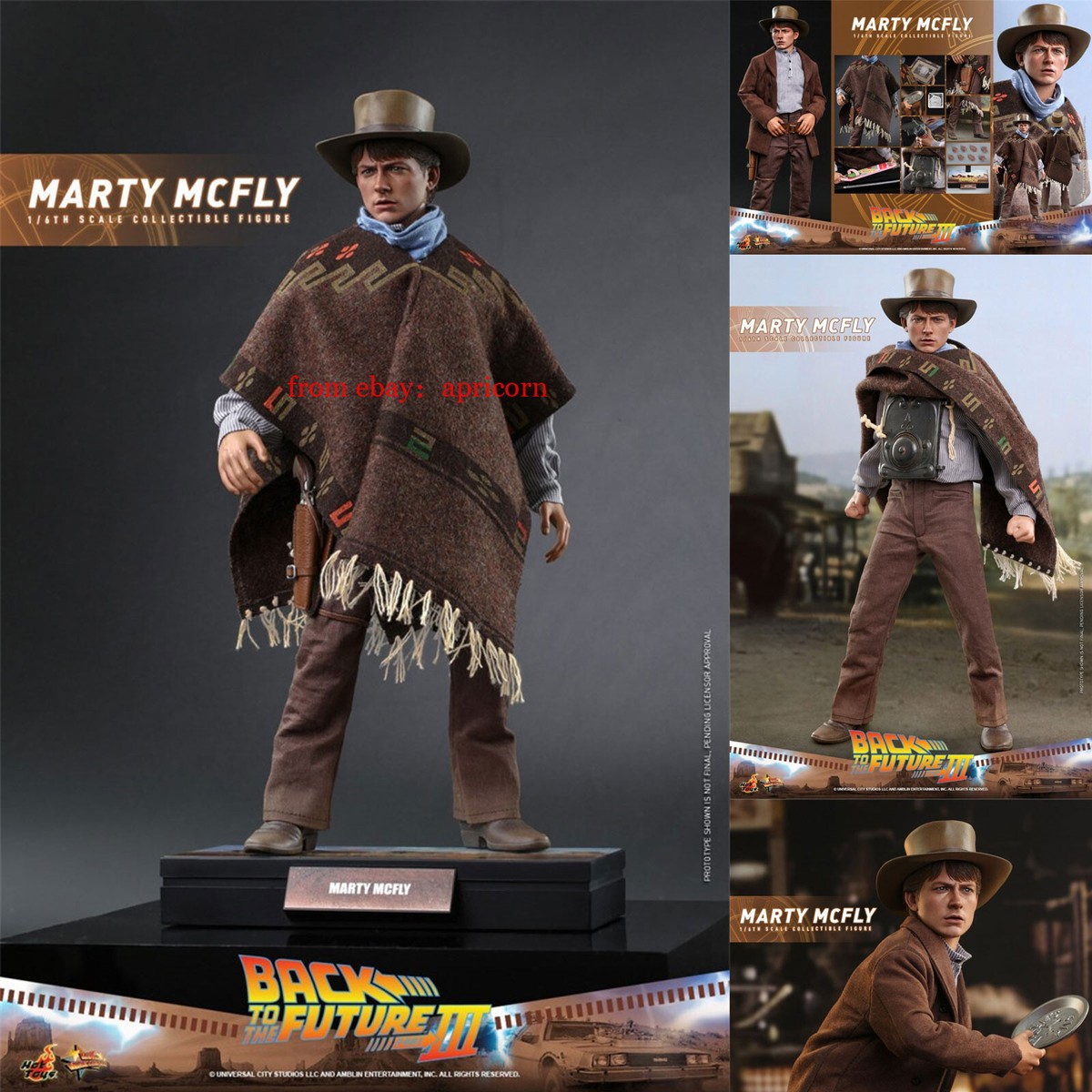 【新品未開封】HotToys BACK・TO・THE・FUTURE フィギュア 1985年当時のレトロな雰囲気を再現！『バック・トゥ・ザ・フューチャー