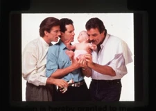 3 Men & A Baby Tom Selleck Steve Guttenberg Ted Danson Original Transparency