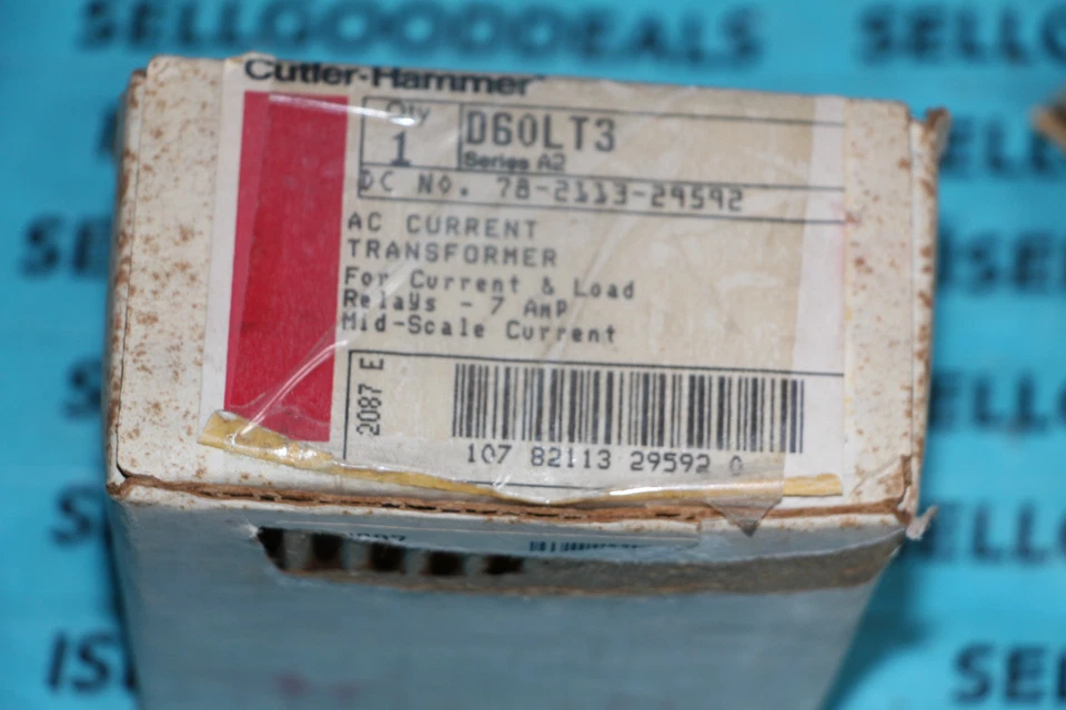 Cutler Hammer D60LT3 AC Transformador de Corriente Serie A2 Nuevo Foto 4 de 4