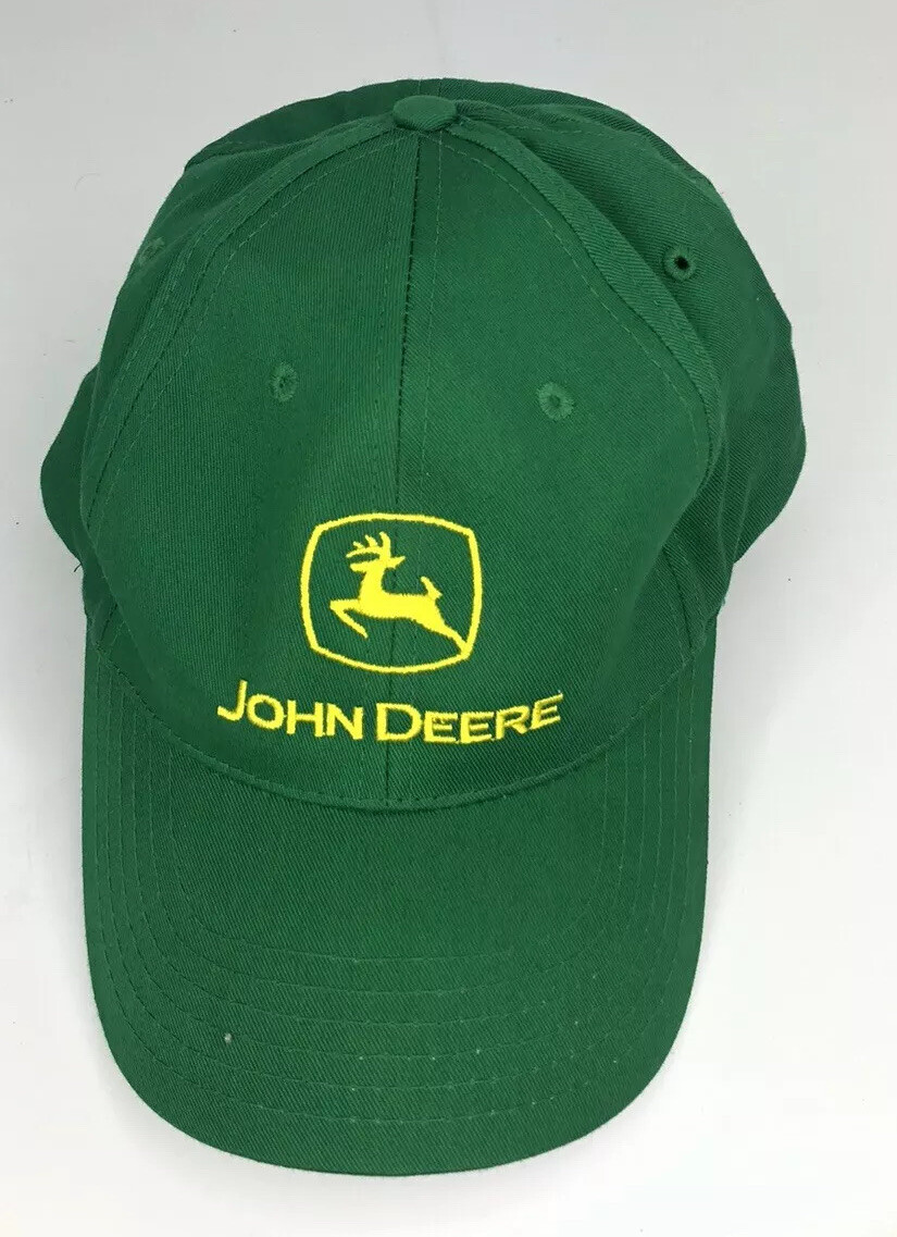 Green John Deere Hat Cap Adjustable Hat Lawn Mower Ha… Gem