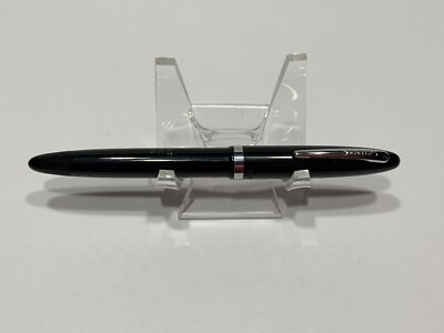 Vintage Sheaffer Admiral Black Touch Down Filler F1 Nib Fountain Pen.