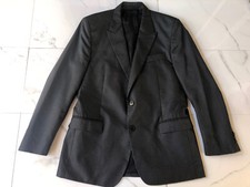 Men s Versace Collection Polyester Blend Two Button Sport Coat Gray Size EU 52