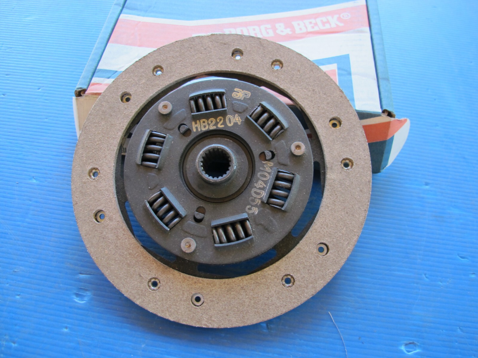 Disque d'embrayage AP Lockheed pour Fiat 127 et Uno de 1980 en acier carbone