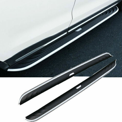 Heavy Duty Running Boards For Nissan Rogue / X-Trail 2014-2020 – Black Aluminum Side Steps, No-Drill Bolt-On