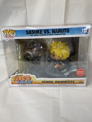 GAMESTOP限定　Funko POP! サスケ VS ナルト 732 Funko Pop! Moments Sasuke Vs Naruto Gamestop Exclusive #732