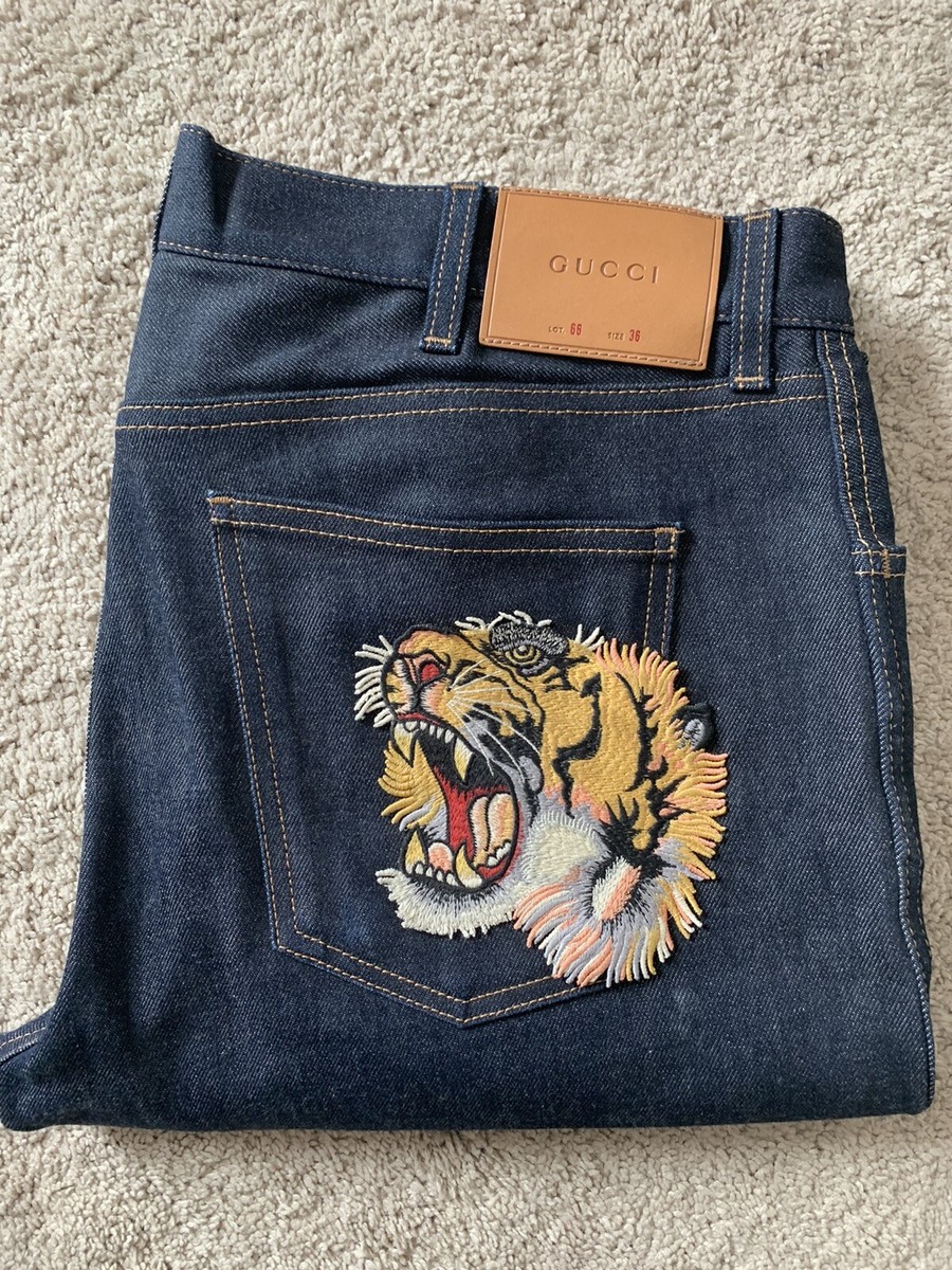 Gucci jeans men 36