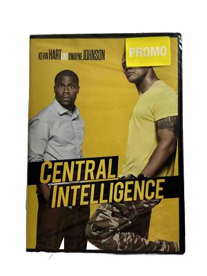 DVD Central Intelligence PROMO Edition PG-13 Dwayne Johnson Kevin Hart WB New