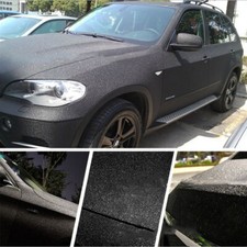 Car Suv Truck Vinyl Wrap Film Sticker Decal Stardust Black Bubble Free Protector