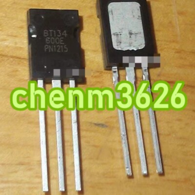 10pcs BT134-600E three-terminal bidirectional SCR 600V 4A direct plug TO-126 #YT