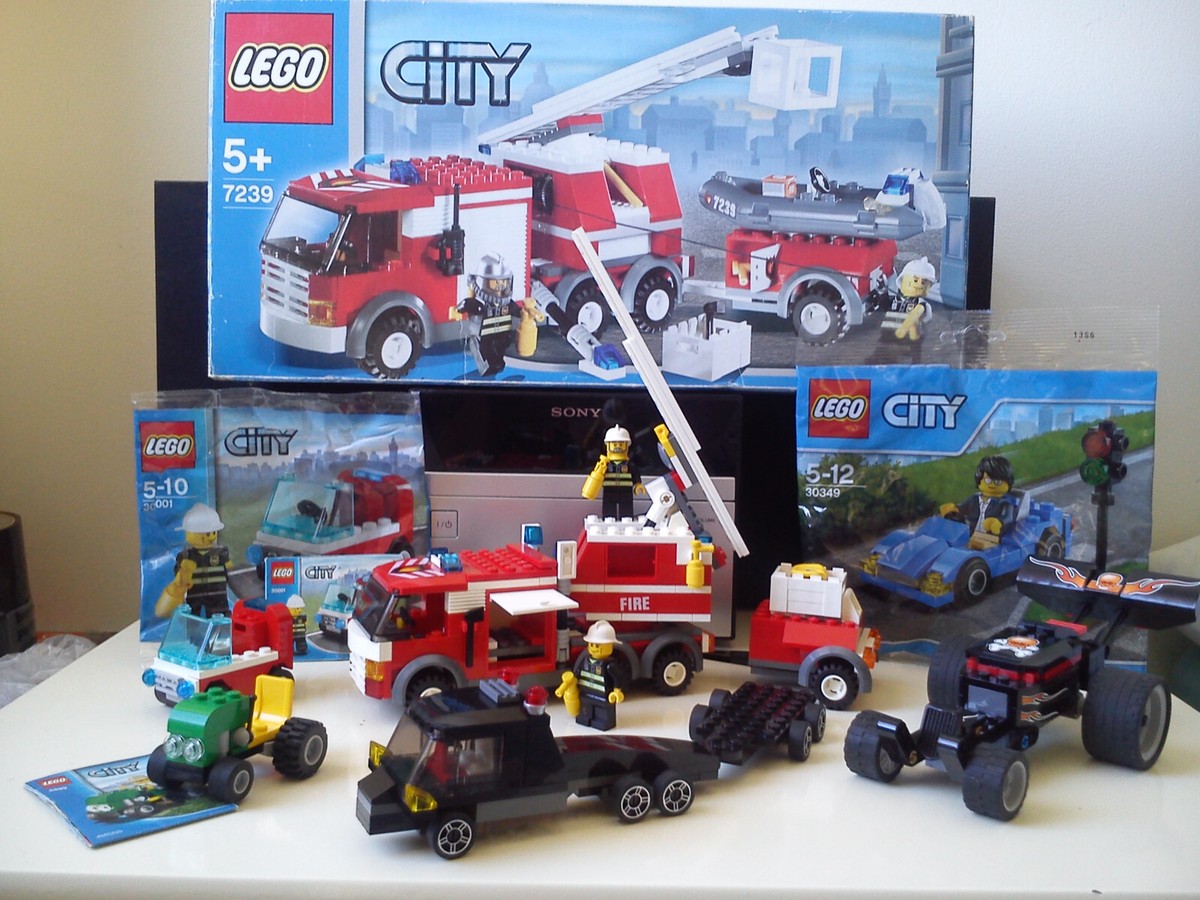 Fire Truck Lego City Sets Walmart LEGO City 4x4 Fire Engine Rescue