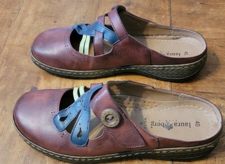 staining lanthanum loose the temper Beautiful Laura Berg Studio Leather Women&#039;s Shoes Size 7 | eBay