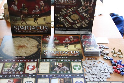 SPARTACUS Ein Spiel aus Blut und Verrat Brettspiel (2012) - Werde Hauptdominus