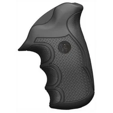 Pachmayr 02484 Diamond Pro Grip for Ruger GP100 Black rubber
