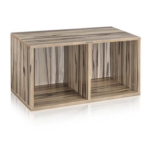 Zomo VS-Box 200 Vinyl Record Storage - Zebrano