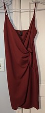 Windsor Women's Sexy Strappy Red Dress Size Medium