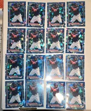 2024 TOPPS BOWMAN CHROME SAPPHIRE TWINS JOSE RODRIGUEZ # BCP-71 X16 LOT